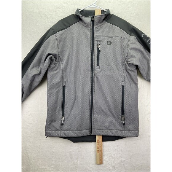 Cinch Concealed Carry Pocket Full Zip MWJ1565001 Two Tone Jacket Men’s Medium - Picture 13 of 14